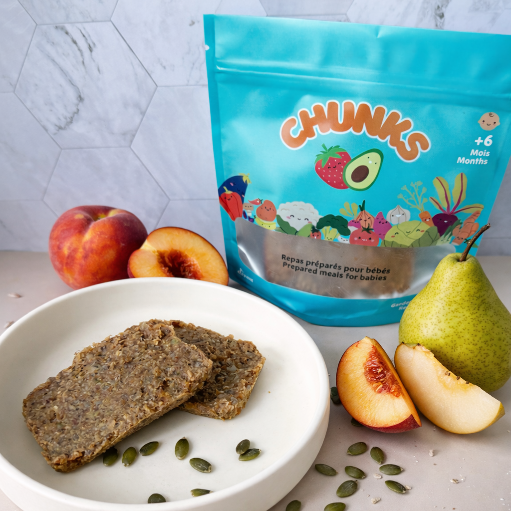 Galettes aux pêches & poires (184 g)