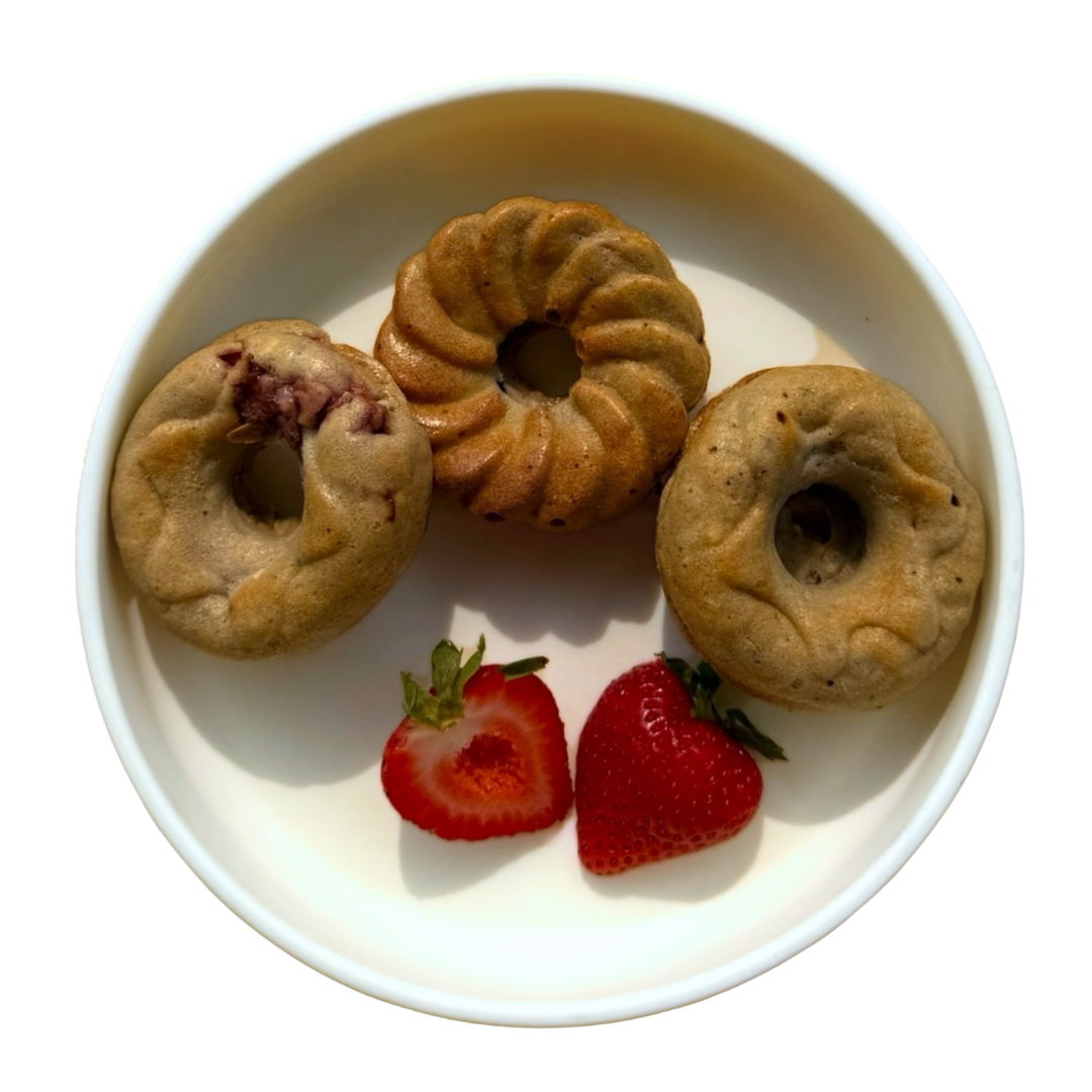 Beignets fraise-banane (Paquet de 4)