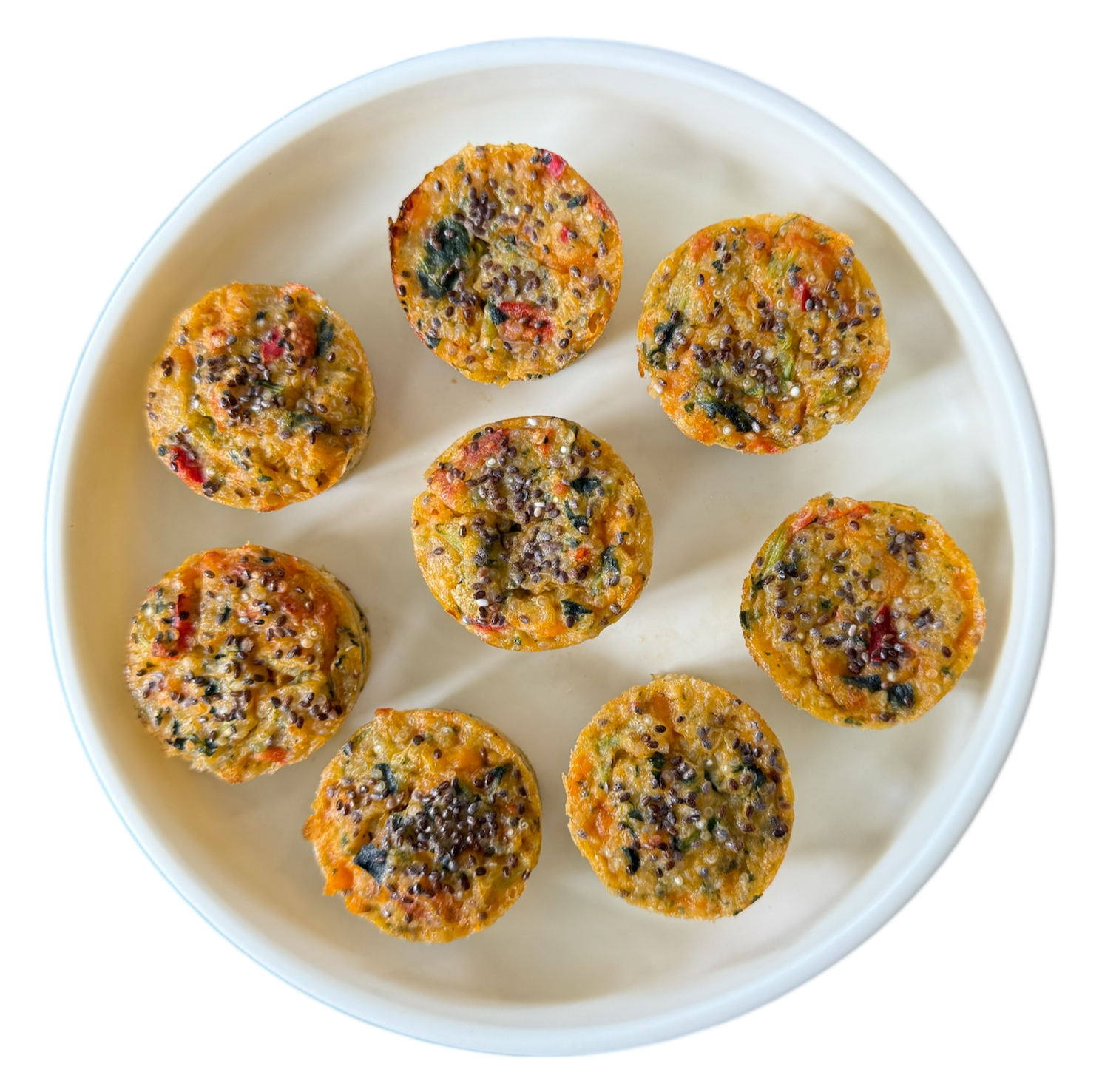 Bouchées Matinales Quinoa-Épinards