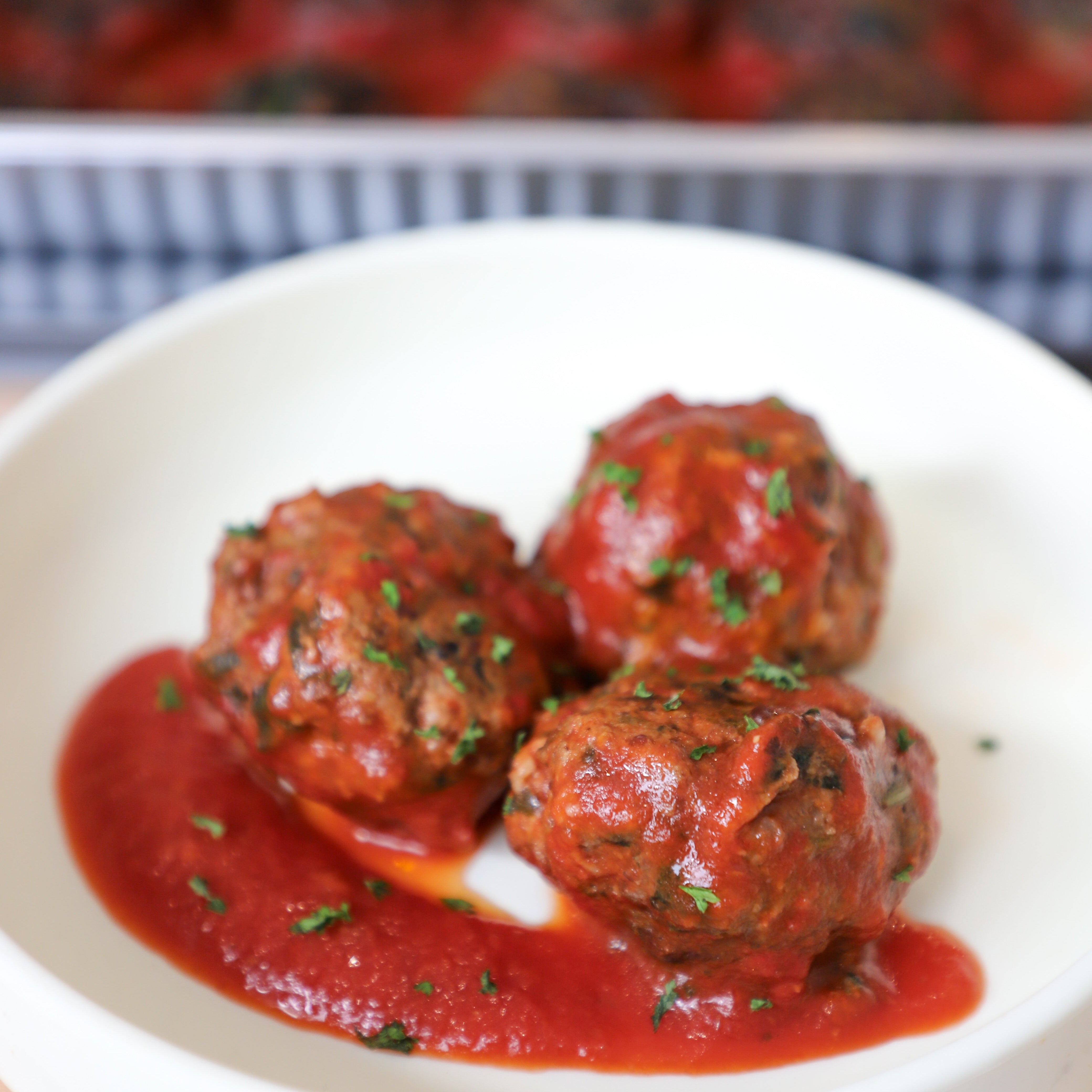 Boulettes de veau et épinards 225g