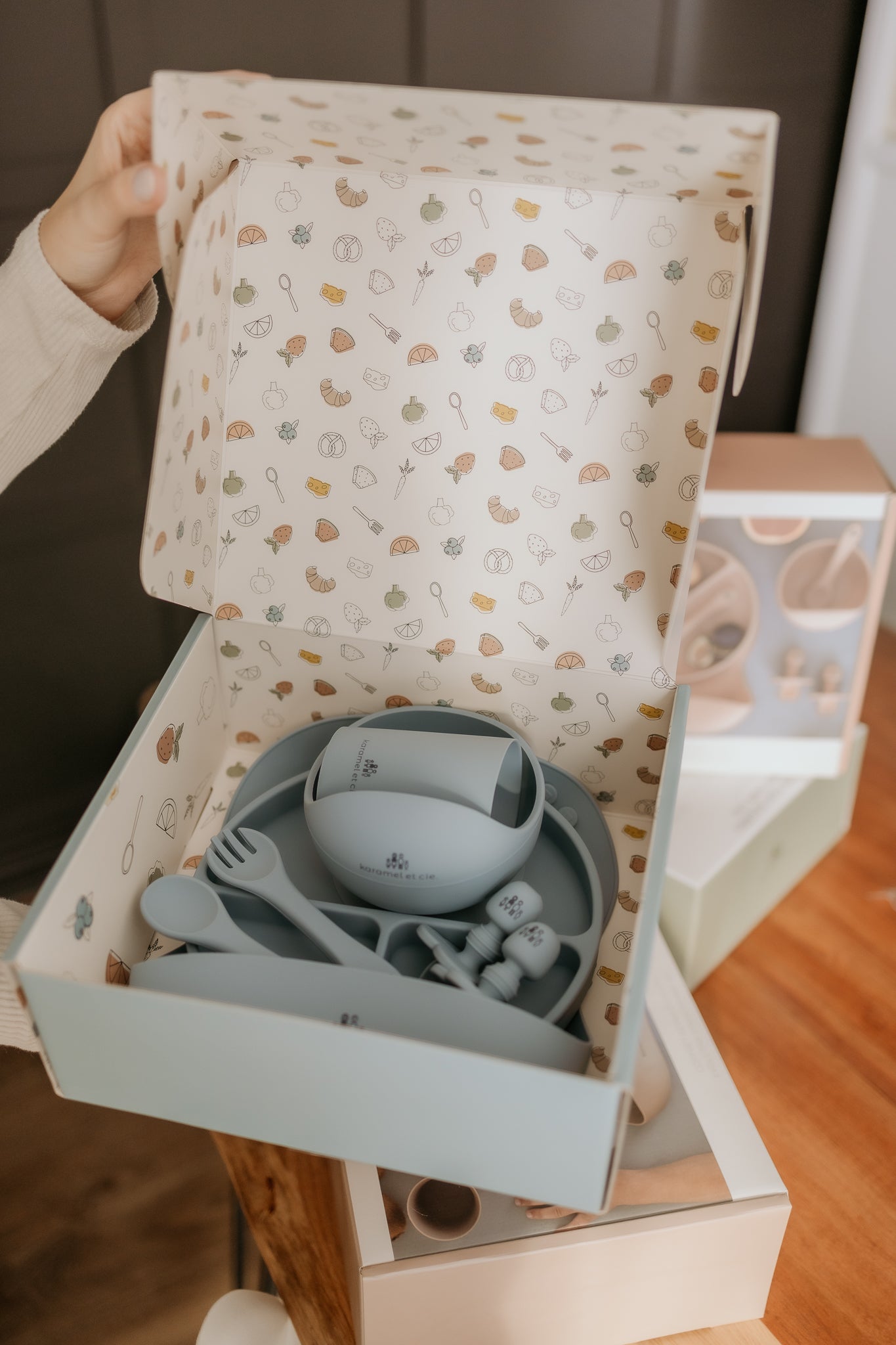 Coffret repas tout-en-un en silicone | 8 essentiels pour la DME