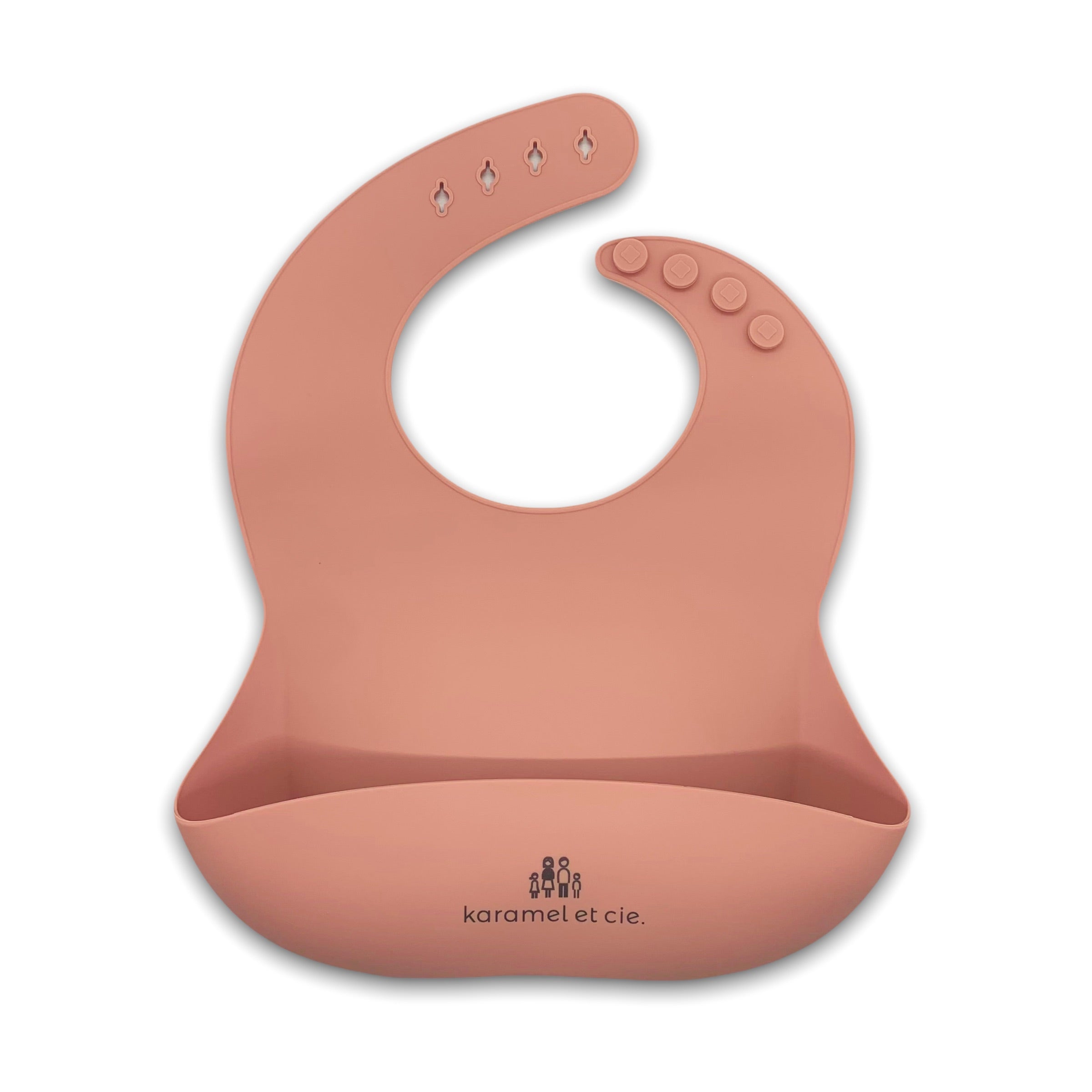 Bavette en silicone | Douce, ajustable et résistante