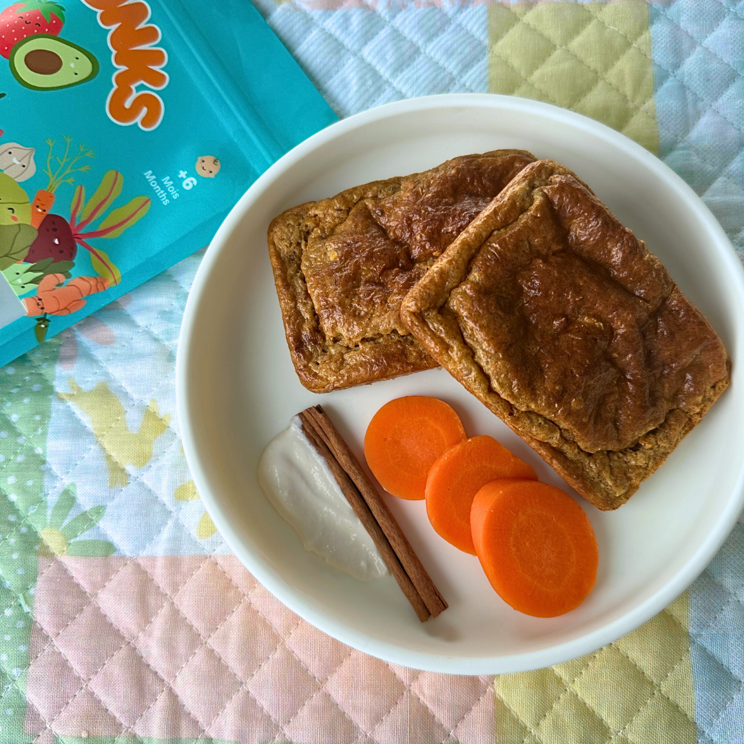 *Bonjour printemps : Petits Pains Moelleux aux Carottes et Ananas (2 pains/ 110g)