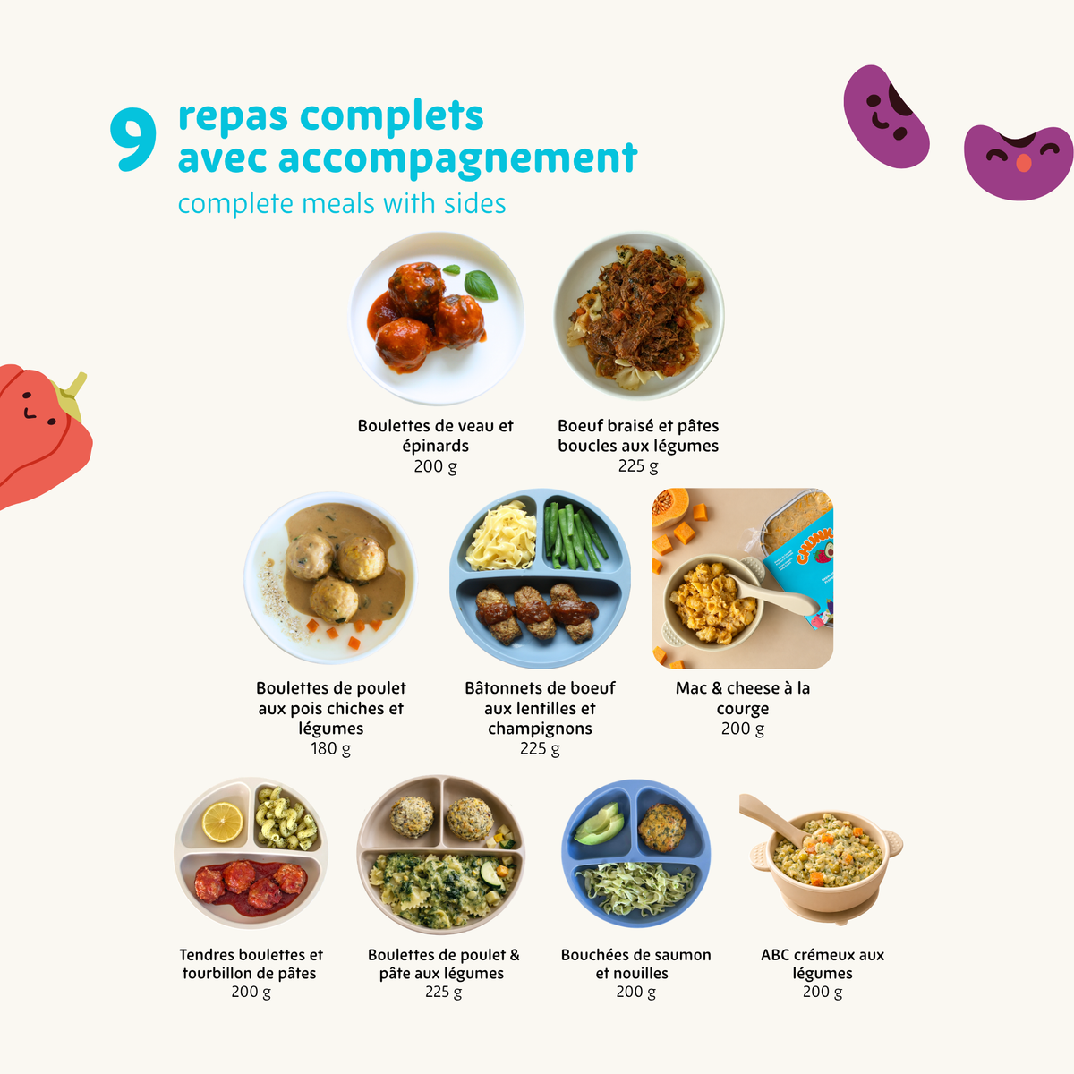 Mini Gourmet Box - 30 days of meals