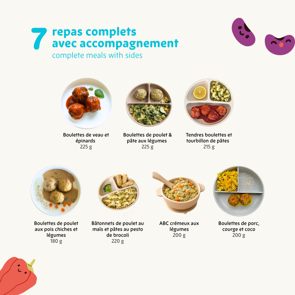 Boîte Mini Sensible — Sans soya