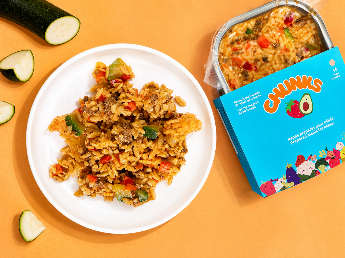 Orzo au bœuf et légumes 🍂 — 180 g