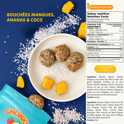 Bundle Collations d'été (4 produits)