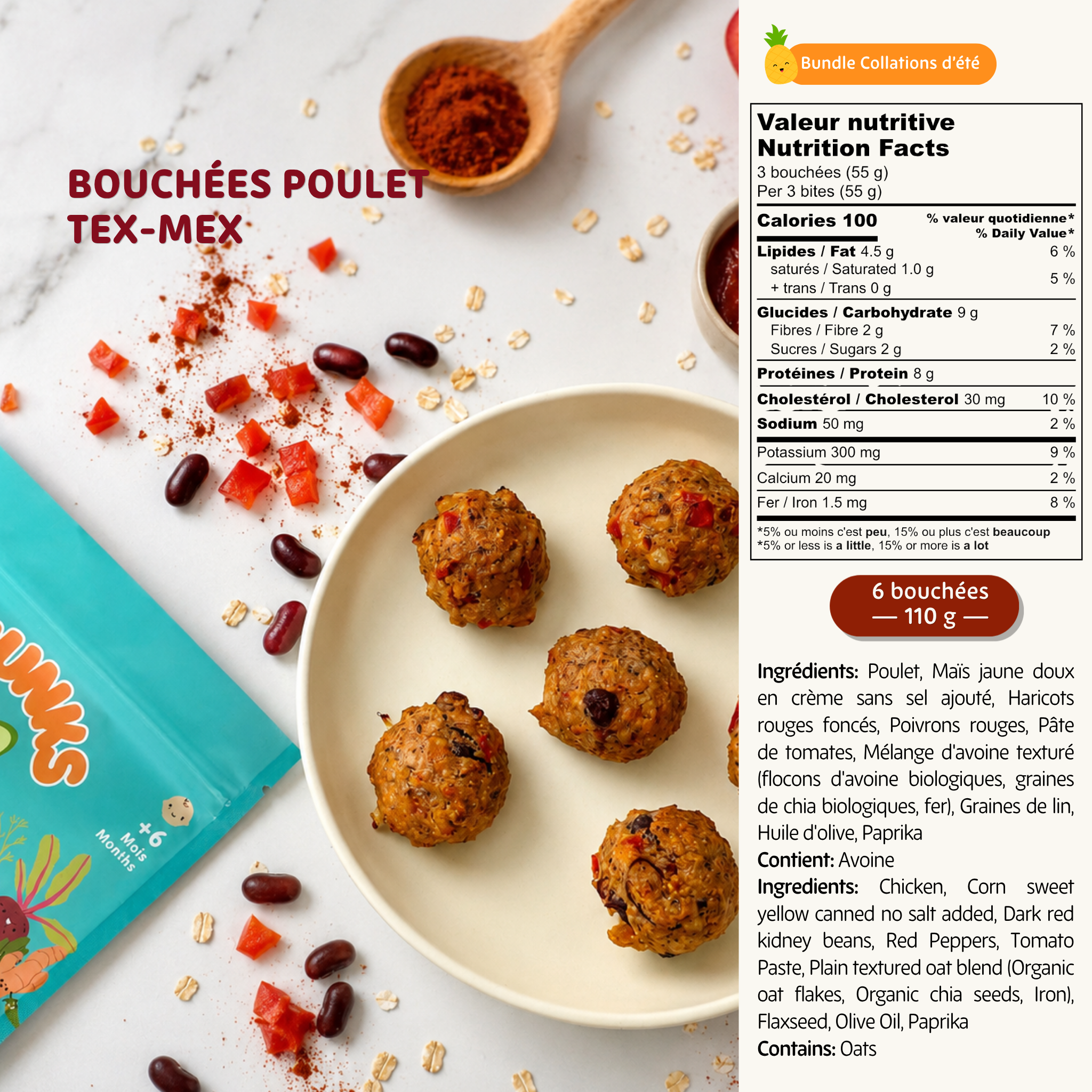 Bundle Collations d'été (4 produits)