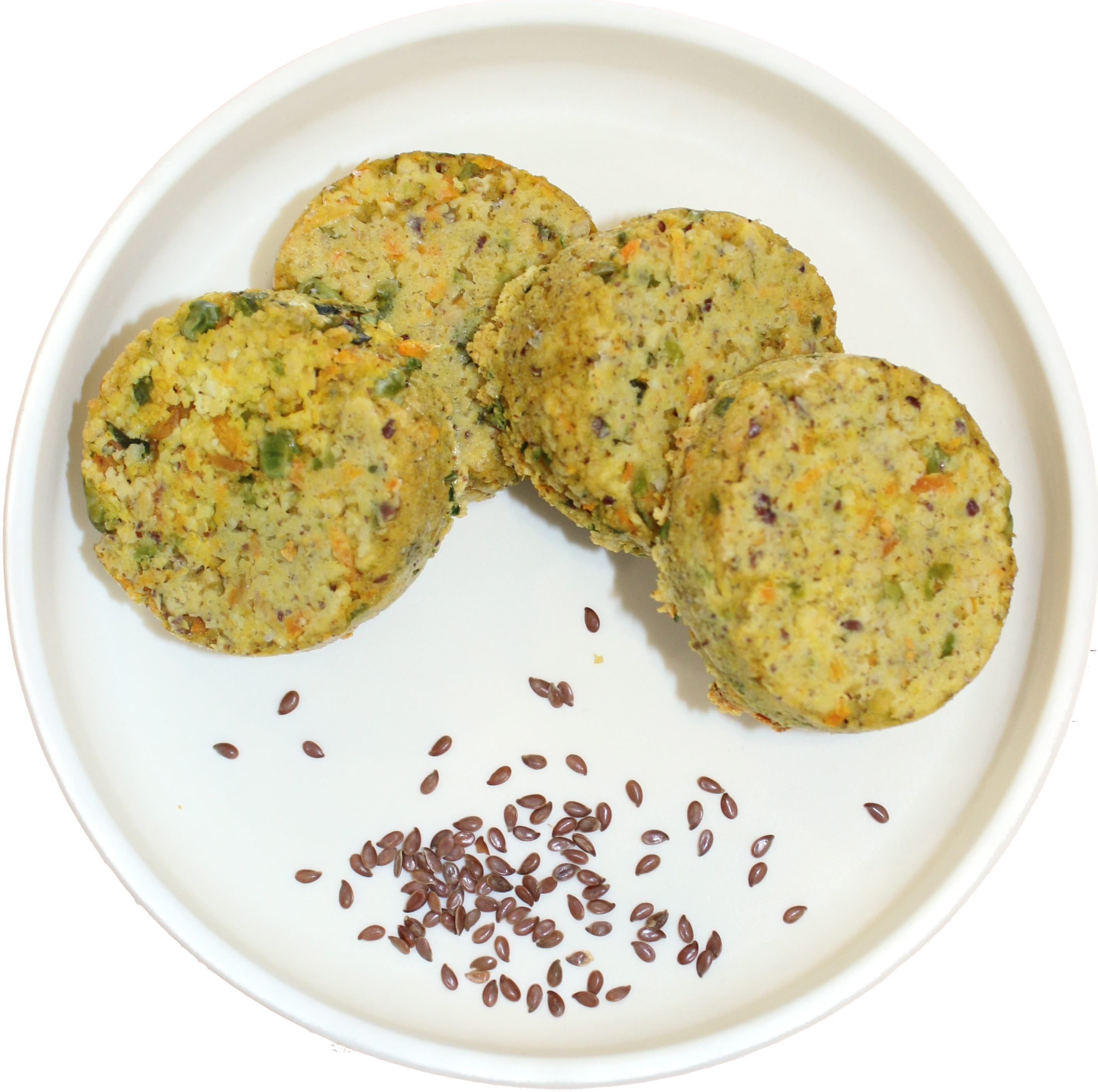 Tofu and vegetable patties (Pack of 4)