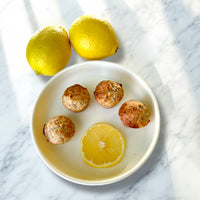 Mini Bouchées citron & graines de pavot (4 unités)