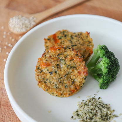 Galettes de quinoa au brocoli (paquet de 4) 125g
