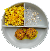 Boulettes de porc, courge et coco  (2 boulettes) (200g)