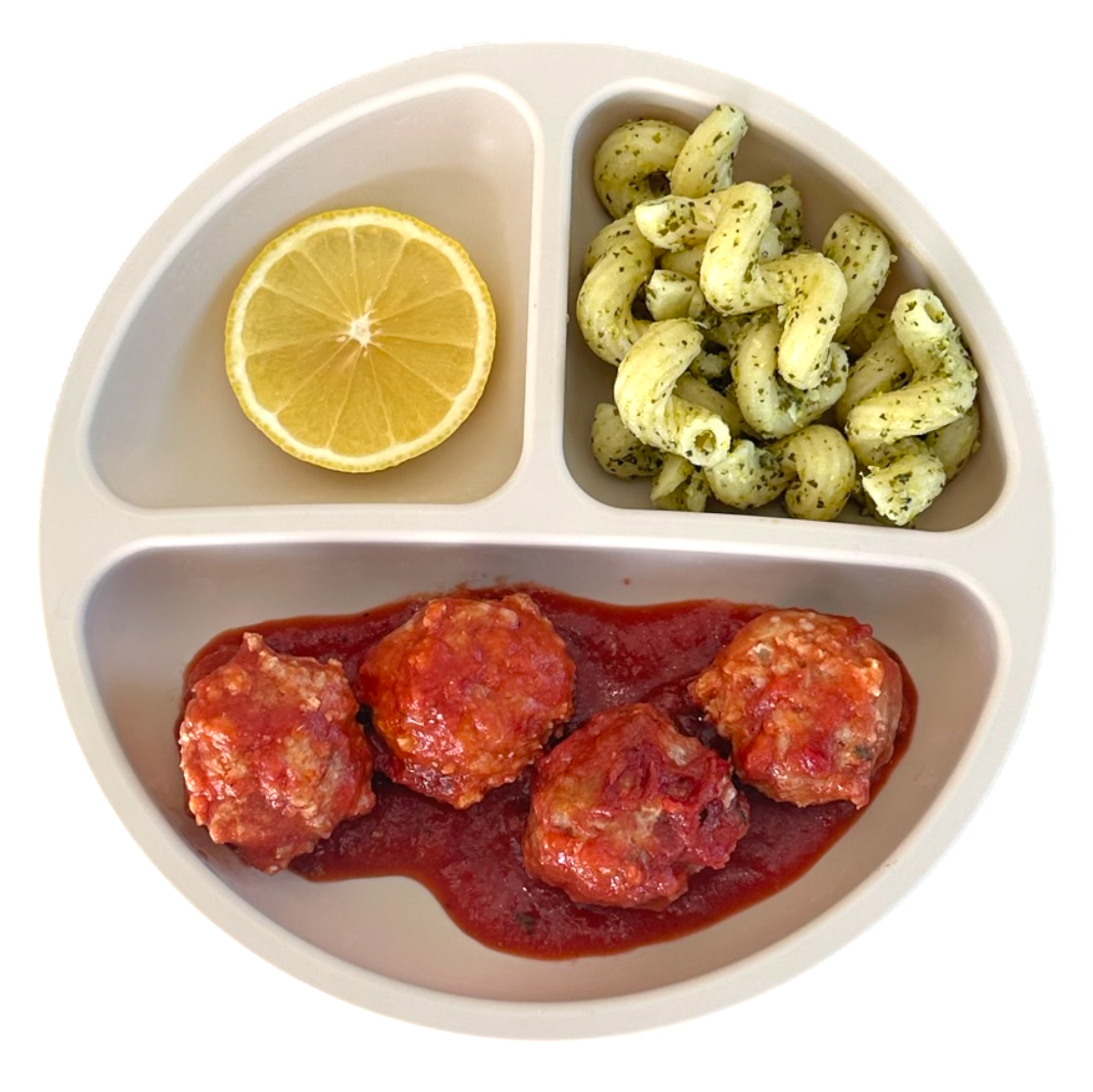 Tendres boulettes et tourbillon de pâtes (215 g)