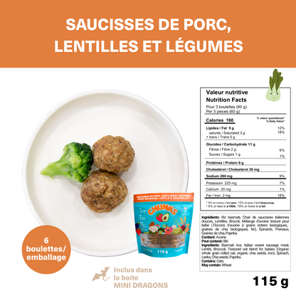 La boîte des Mini Dragons 🐉