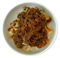 *Édition limitée - Bœuf braisé & pâtes boucles aux légumes (225 g)