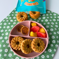*Bonjour Printemps* Beignets aux mangues, figues et ananas (4 beignets/ 150 g)