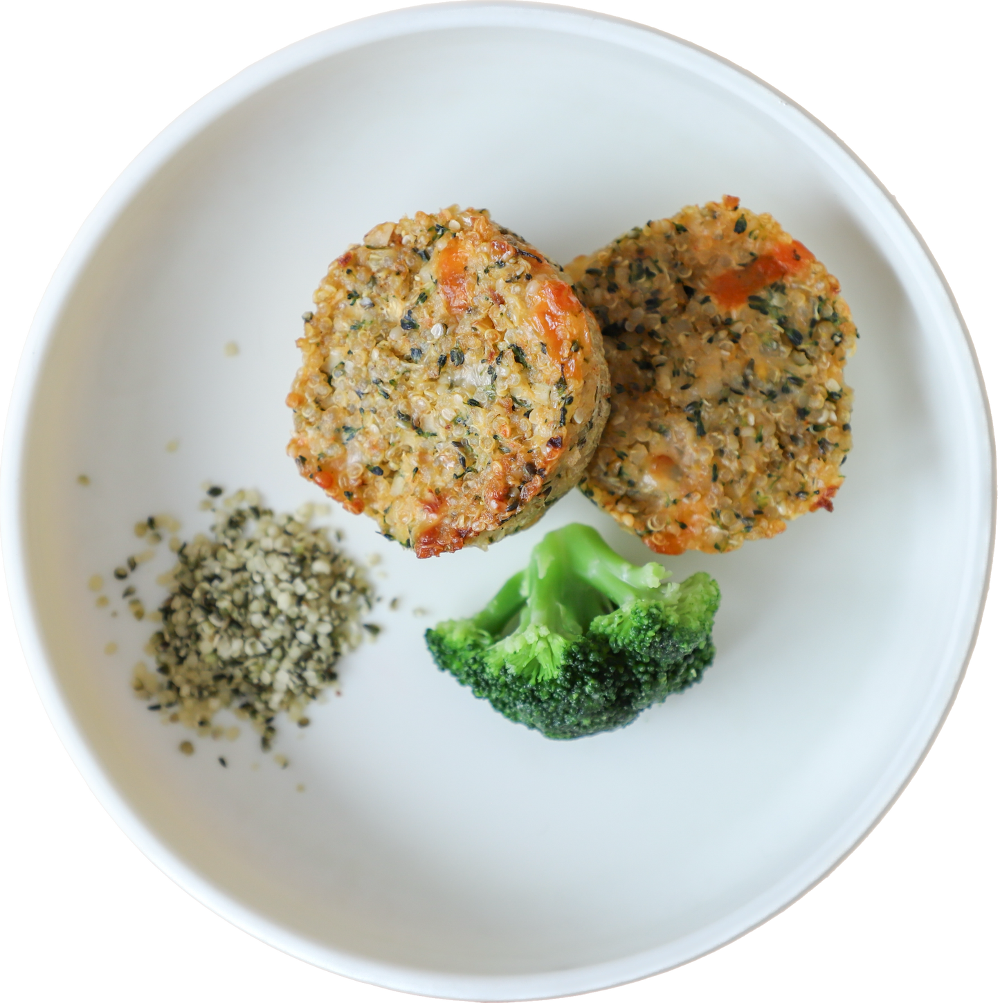 Galettes de quinoa au brocoli (paquet de 4) 125g