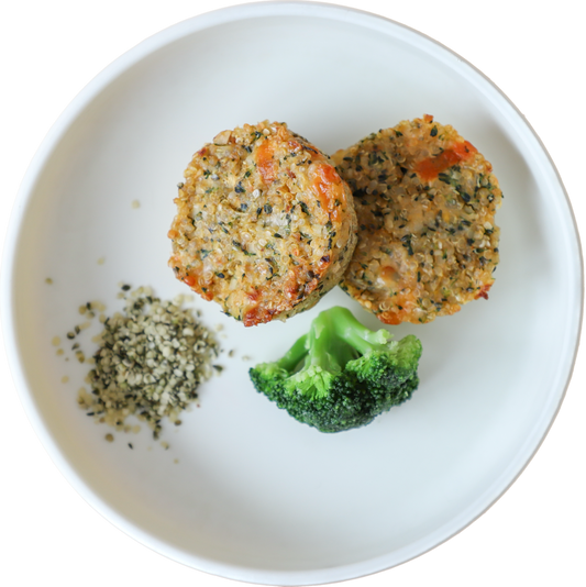 Quinoa patties with broccoli (pack of 4)