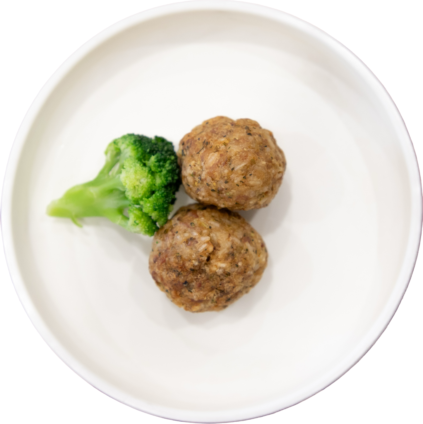 Sausage balls, rice and vegetables (pack of 4)