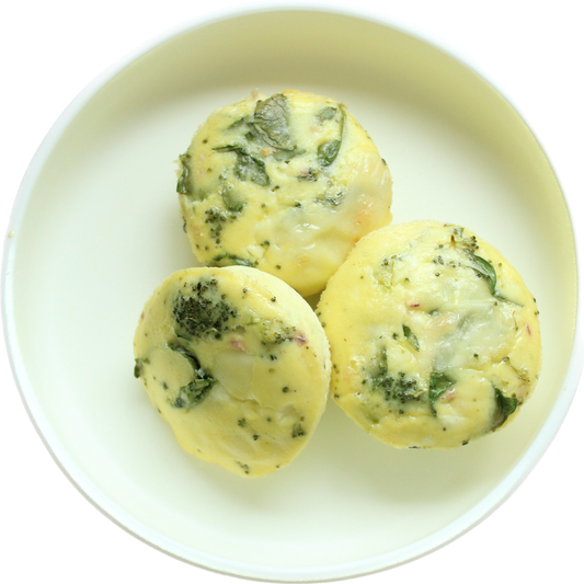Spinach and broccoli bites (Pack of 4)